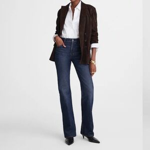 Madewell Relaxed Bootcut Blue Jeans